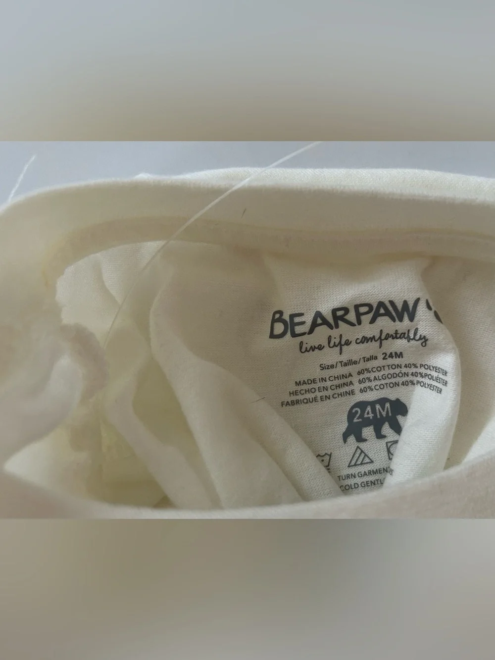 Bearpaw Boys Longsleeve shirt “Let the adventure begin” size 24 months NWOT